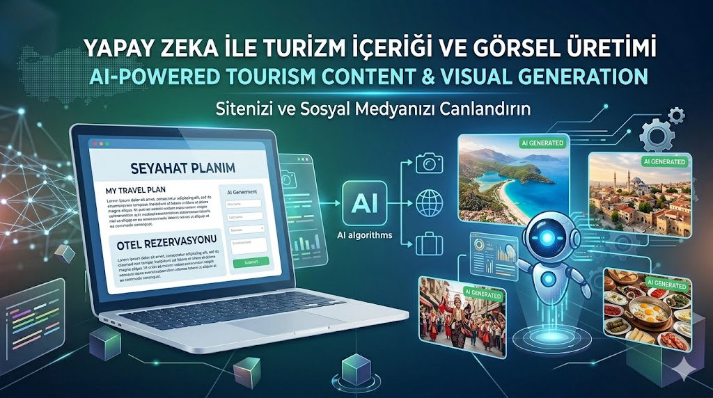 Yapay Zeka ile İçerik ve Görsel Üretimi